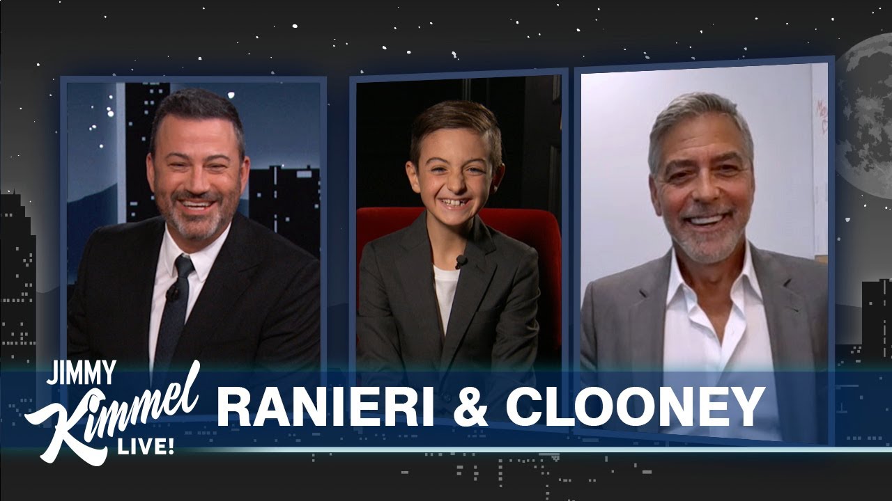 image 0 10-year-old Daniel Ranieri & George Clooney On Movie The Tender Bar & Playstation 5 Drama With Jimmy