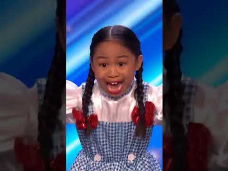 9-year-old Dances To Ariana Grande And Lady Gaga : Britain's Got Talent : #shorts