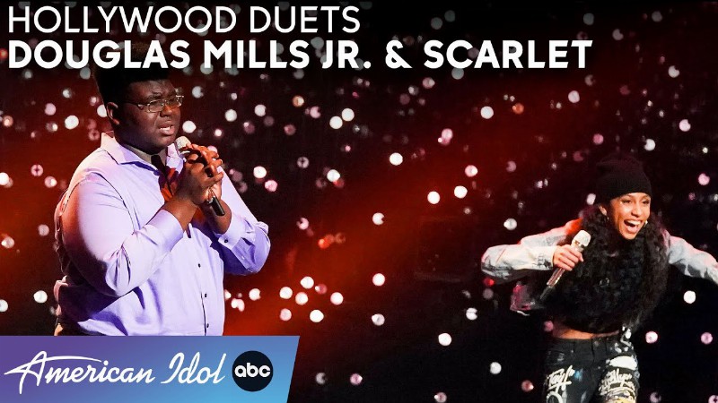 A Dramatic Duet For Douglas & Scarlet Barely Gets A Yes From The Judges - American Idol 2022