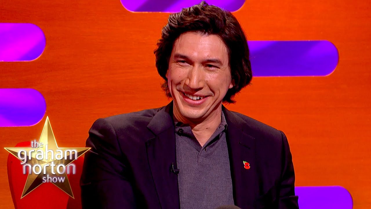 image 0 Adam Driver Was Told To Put On An Iron Man Mask For Comic-con : The Graham Norton Show