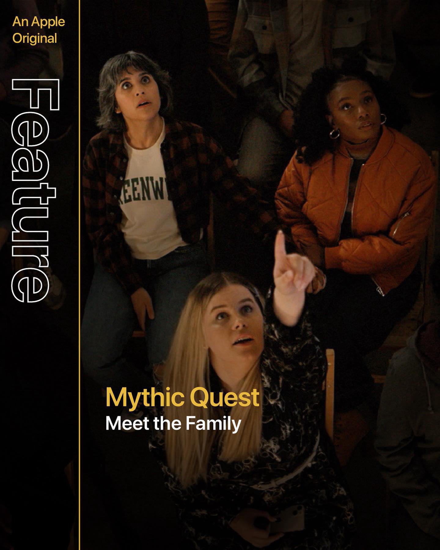 Apple TV+ - Catch up with the eccentric characters who make up the #mythicquest Season 3 family