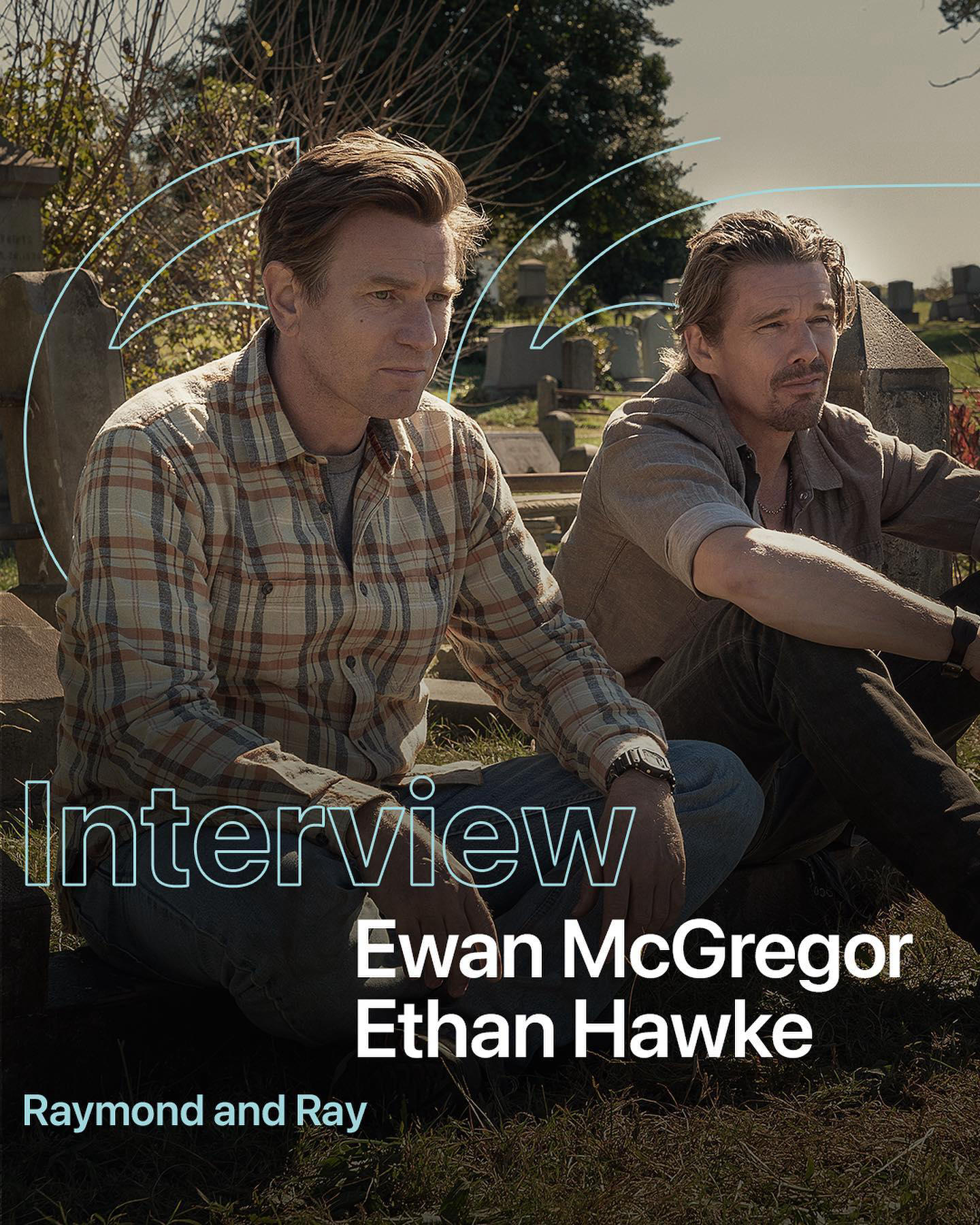 Apple TV+ - I can't believe it's taken this long for us to work together —#ethanhawke and #EwanMcG