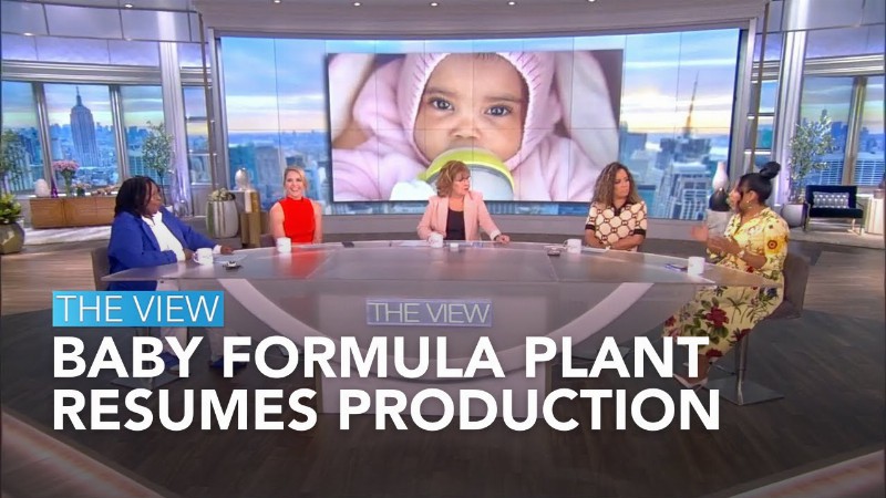 Baby Formula Plant Resumes Production : The View