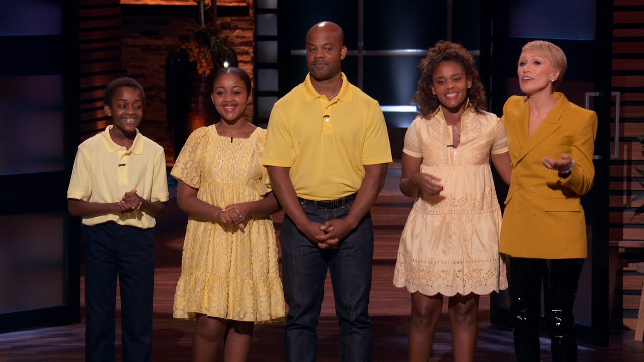 image 0 Barbara Cozies Up To This Family To Make A Deal - Shark Tank