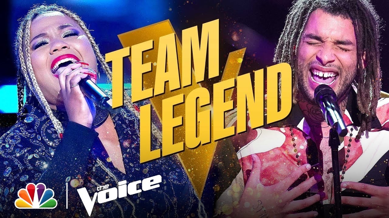 image 0 Beautiful Performances From Team Legend's Brittanybree And Samuel Harness : The Voice Knockouts 2021