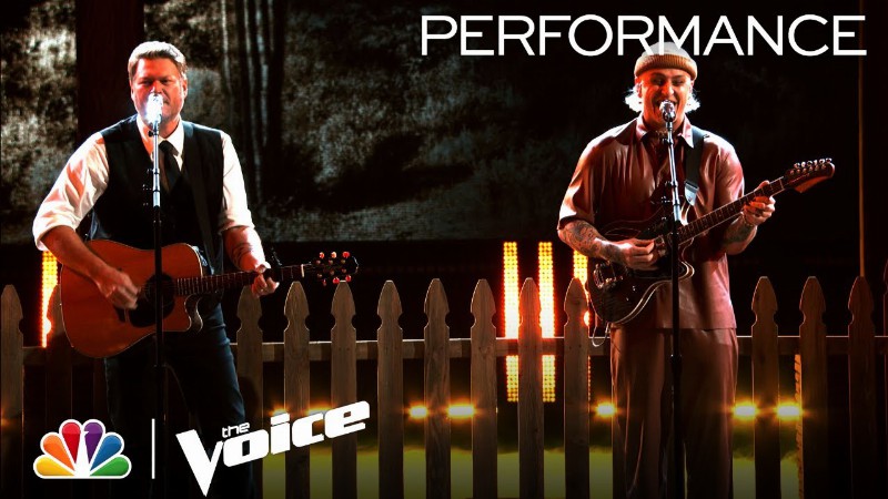 Bodie And Blake Shelton Perform god's Country : Nbc's The Voice Live Finale 2022