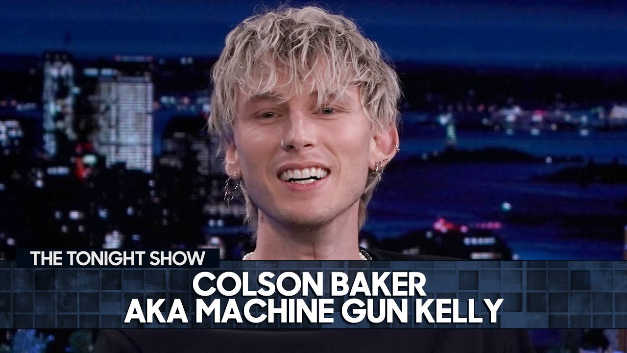 Colson Baker Aka Machine Gun Kelly Stabbed His Hand Trying To Impress Megan Fox (extended)