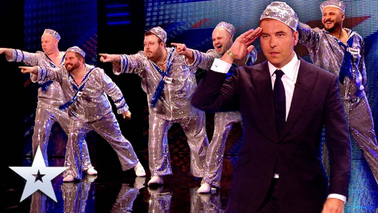 David Walliams Joins Act For One Epic Show! : Unforgettable Audition : Britain's Got Talent
