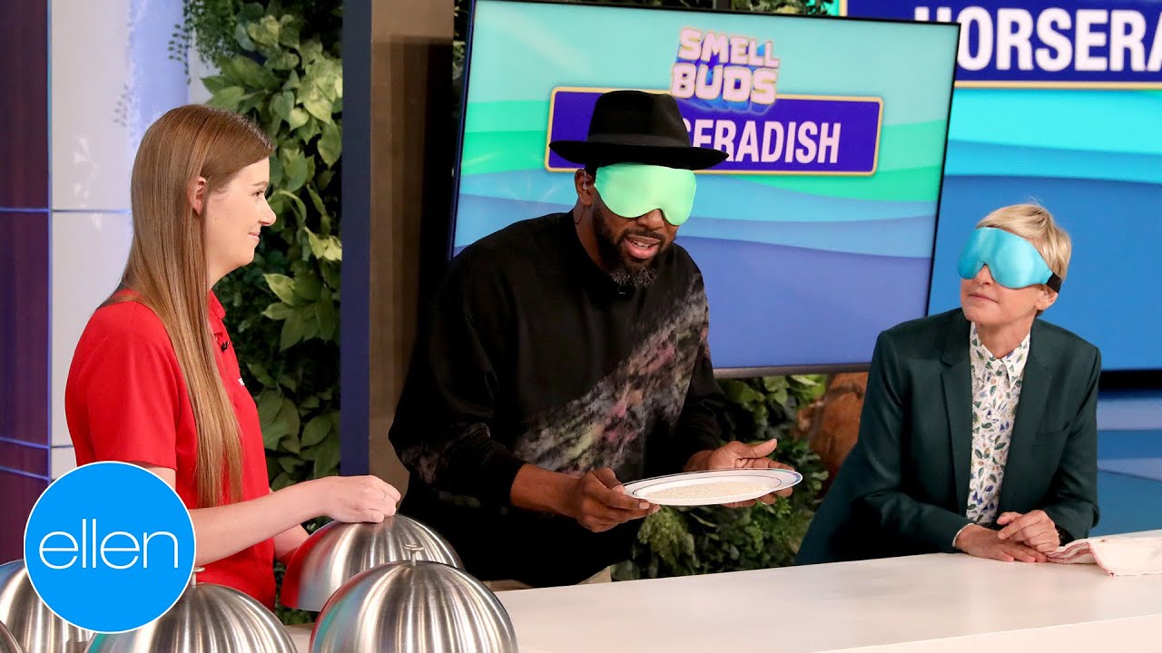 Ellen & Twitch Test Their Sense Of Smell With 'the Nose Of Nissan'