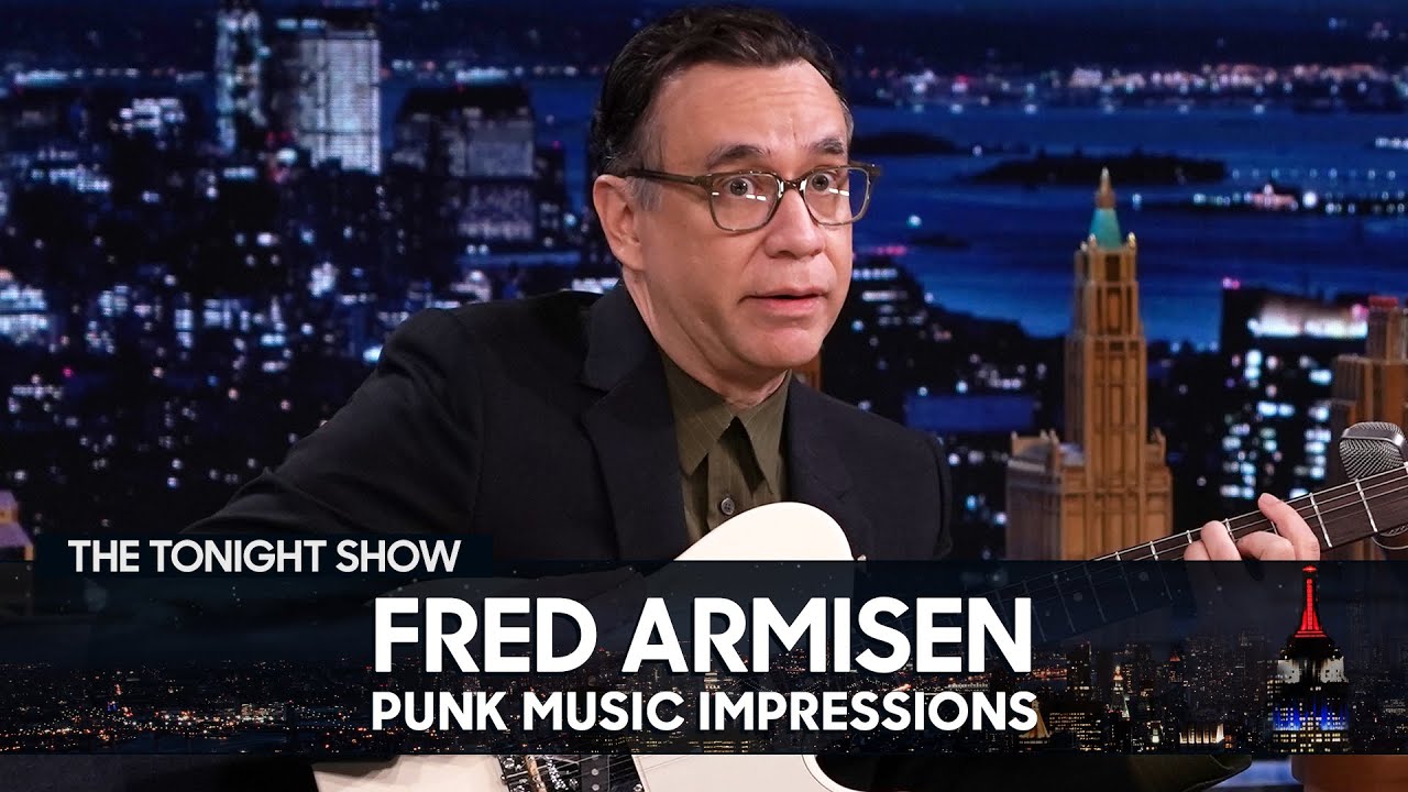 image 0 Fred Armisen Impersonates Each Decade Of Punk Music : The Tonight Show Starring Jimmy Fallon