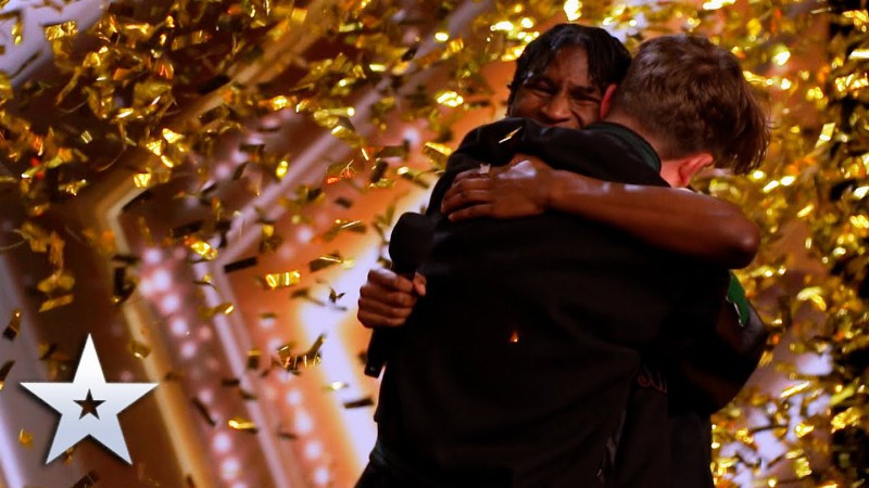 Golden Buzzer! Alesha Moved To Tears By Musical Duo Flintz & T4ylor : Auditions : Bgt 2022
