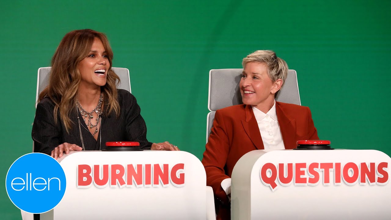 image 0 Halle Berry Answers Ellen’s ‘burning Questions’