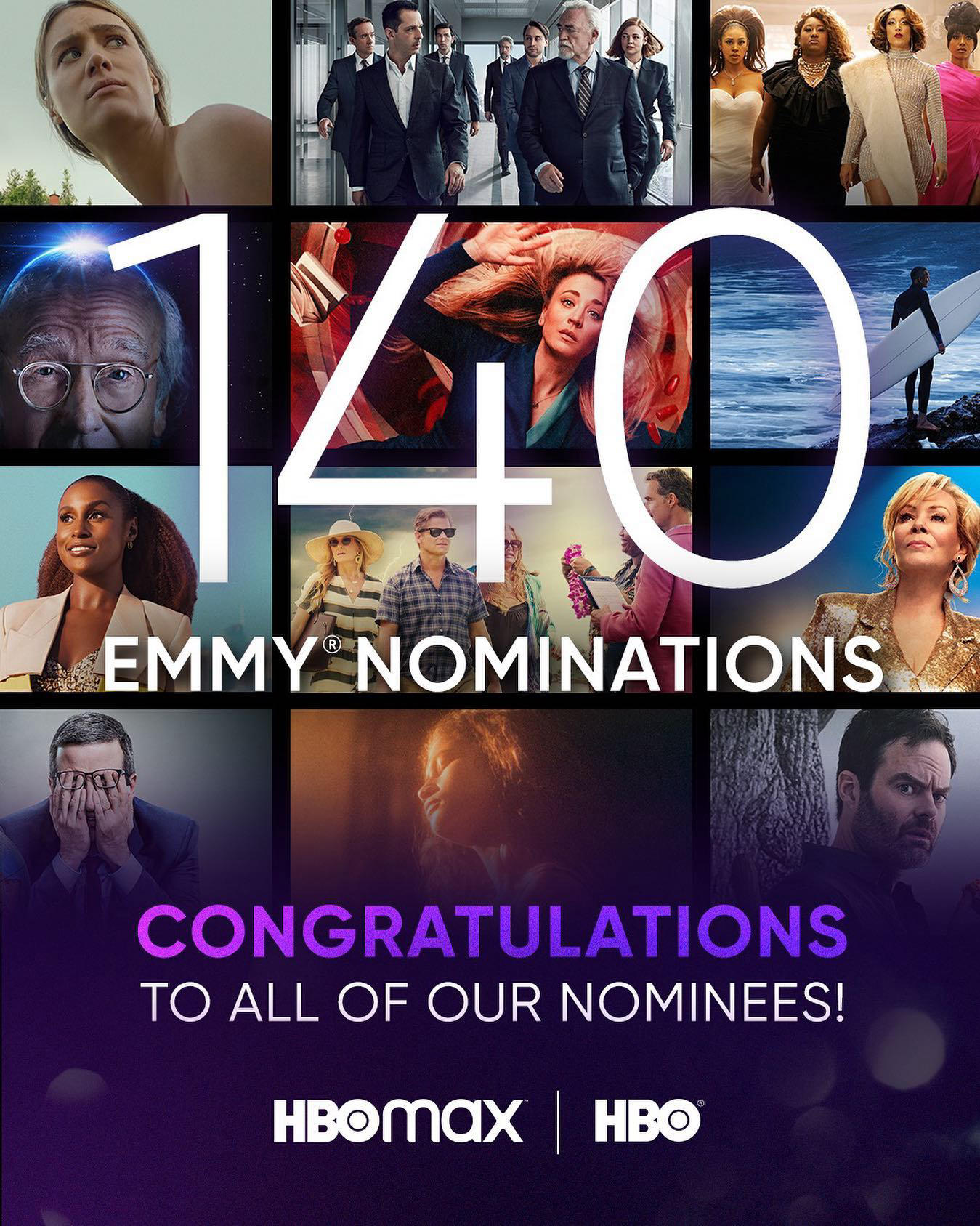 HBO Max - Congratulations to all our incredible #Emmys2022 nominees
