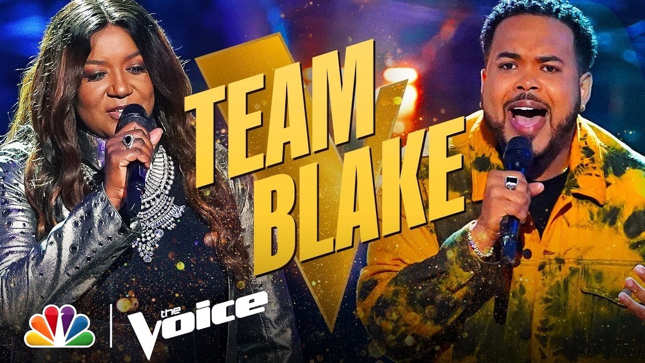 image 0 Incredible Performances From Team Blake's Jonathan Mouton And Wendy Moten : The Voice Knockouts 2021
