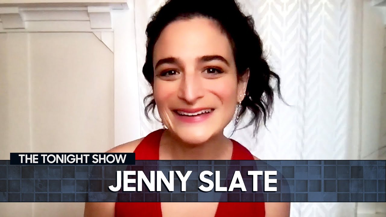 image 0 Jenny Slate Had A Flower-filled Wedding In Her Living Room : The Tonight Show Starring Jimmy Fallon