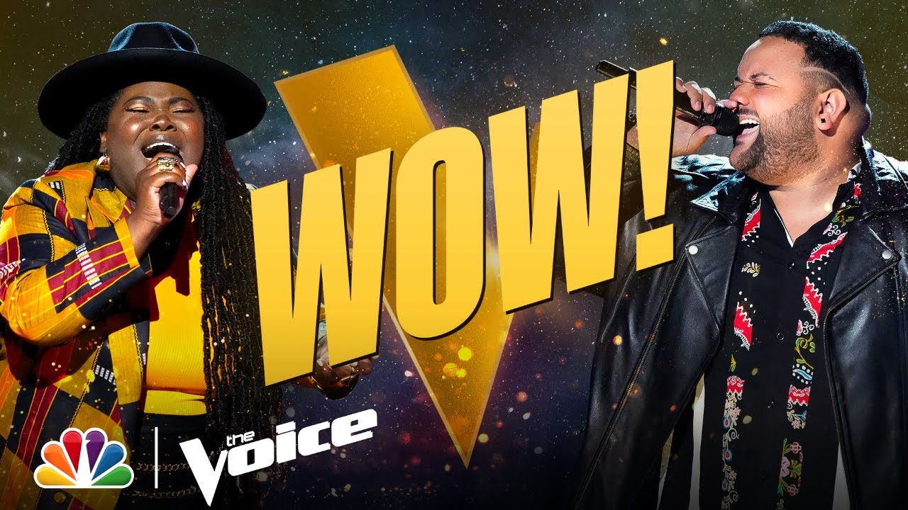 Jeremy Rosado Vs. Jershika Maple - Justin Bieber's hold On : The Voice Battles 2021