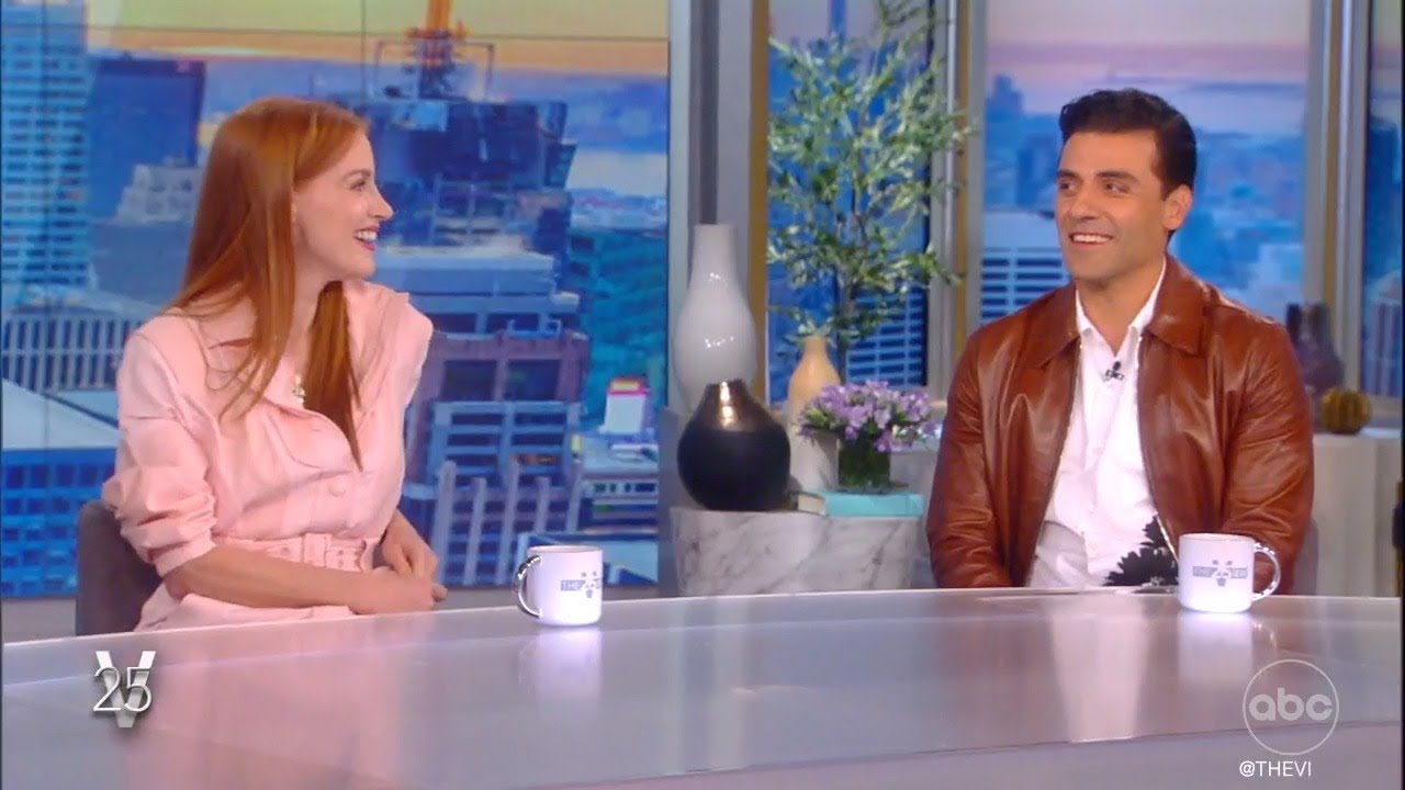 Jessica Chastain Oscar Isaac On Flipping Gender Clichés In scenes From A Marriage : The View