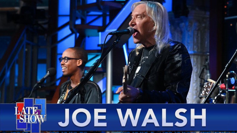 Joe Walsh Kicks Off His Late Show Residency! : Stephen Reveals Details About His Greenland Trip