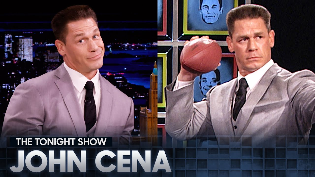 image 0 John Cena Talks Returning To The Wwe And Plays Facebreakers With Jimmy : The Tonight Show