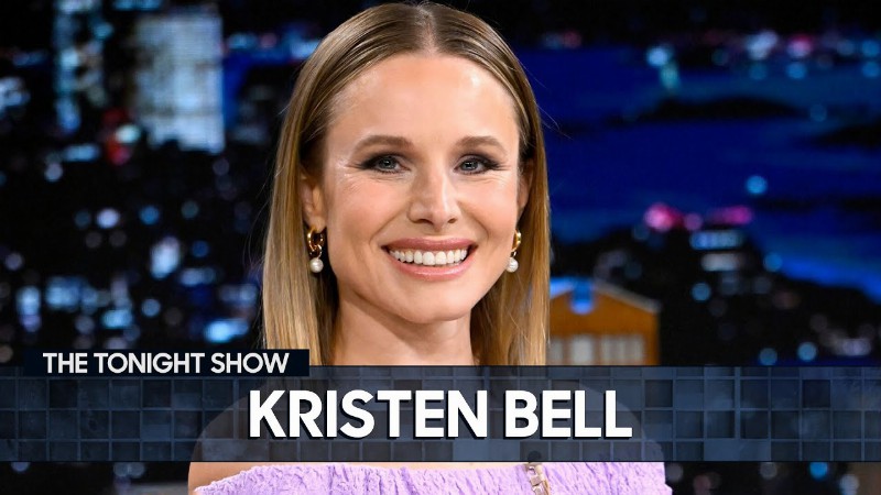 image 0 Kristen Bell Officially Announces Frozen 3 (with One Small Caveat) : The Tonight Show
