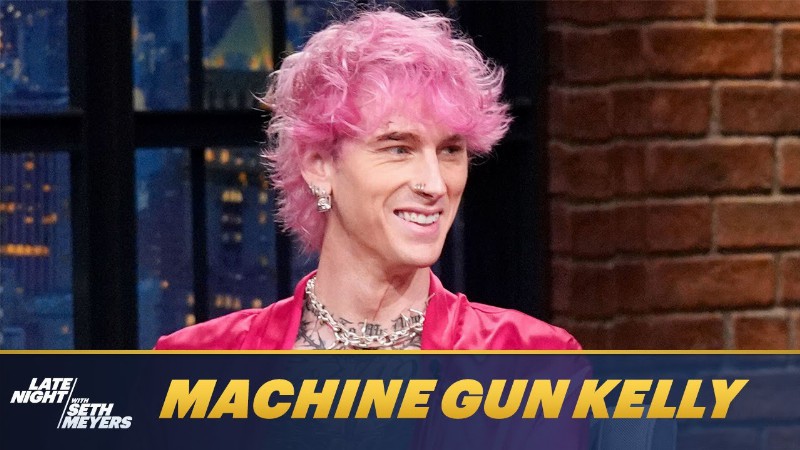 image 0 Machine Gun Kelly On The Champagne Glass Incident And His Life In Pink Documentary