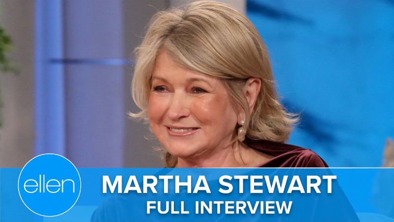 Martha Stewart's Nativity Scene She Made In Prison Is A Best-seller (full Interview) (season 19)