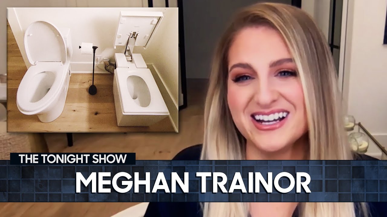 Meghan Trainor’s Double Toilets Are The Best Thing She’s Ever Done : The Tonight Show