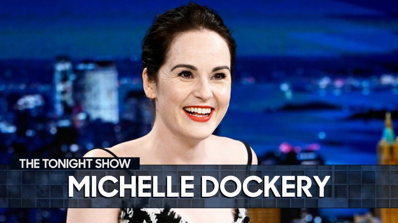 Michelle Dockery Dishes On Downton Abbey Fans And Downton Abbey: A New Era : The Tonight Show