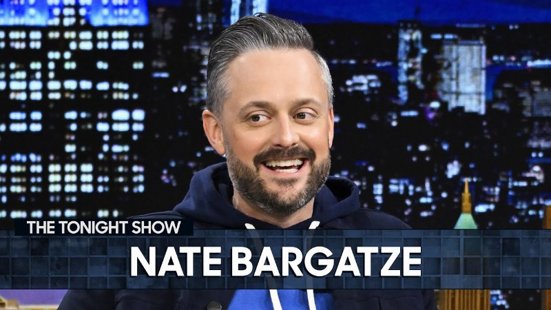 Nate Bargatze's Hello World Special Is A Nod To Tiger Woods : The Tonight Show Starring Jimmy Fallon