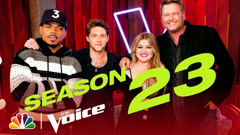 Niall Horan Chance The Rapper Kelly Clarkson And Blake Shelton Are Ready For Season 23 : The Voice