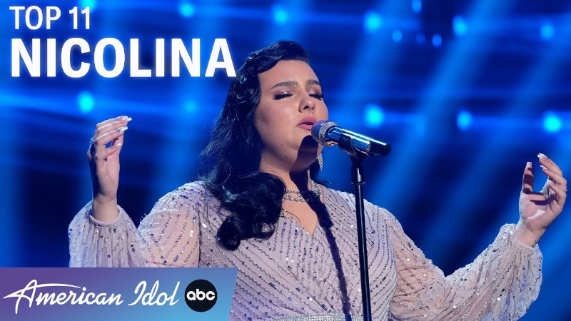 Nicolina's Unbelievable Performance Of hallelujah - American Idol 2022