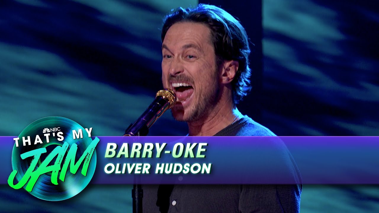 image 0 Oliver Hudson Sings A Barry-oke Version Of i Want It That Way By Backstreet Boys : That’s My Jam