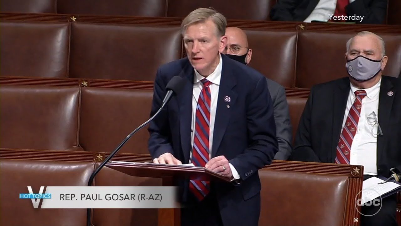 image 0 Rep. Gosar Censured Over Violent Video : The View