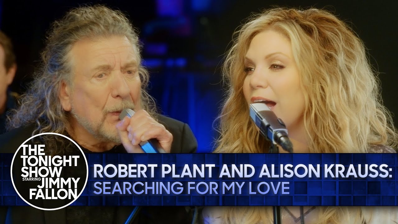 image 0 Robert Plant And Alison Krauss: Searching For My Love : The Tonight Show Starring Jimmy Fallon