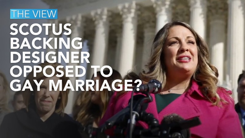 Scotus Backing Designer Opposed To Gay Marriage? : The View