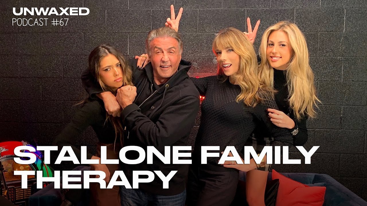 image 0 Stallone Family Therapy W/ Guests Sylvester & Jennifer Stallone : Episode 67 : Unwaxed Podcast