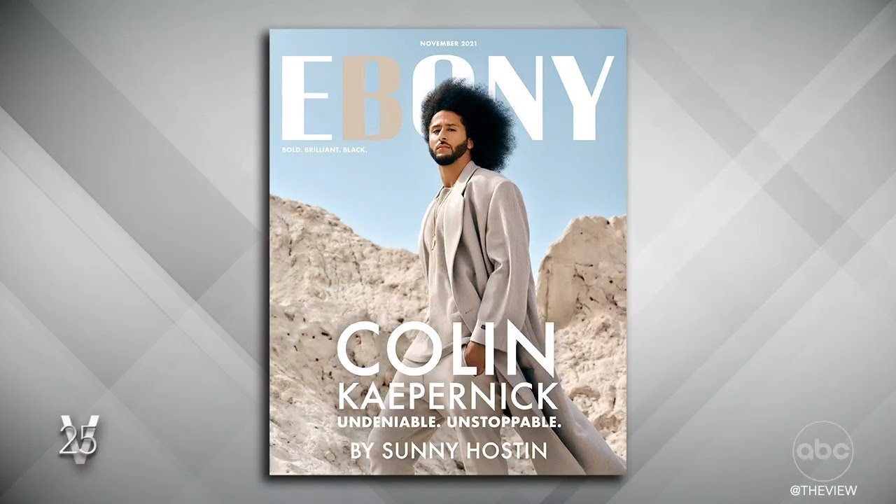 image 0 Sunny Hostin Interviews Colin Kaepernick For 'ebony' : The View