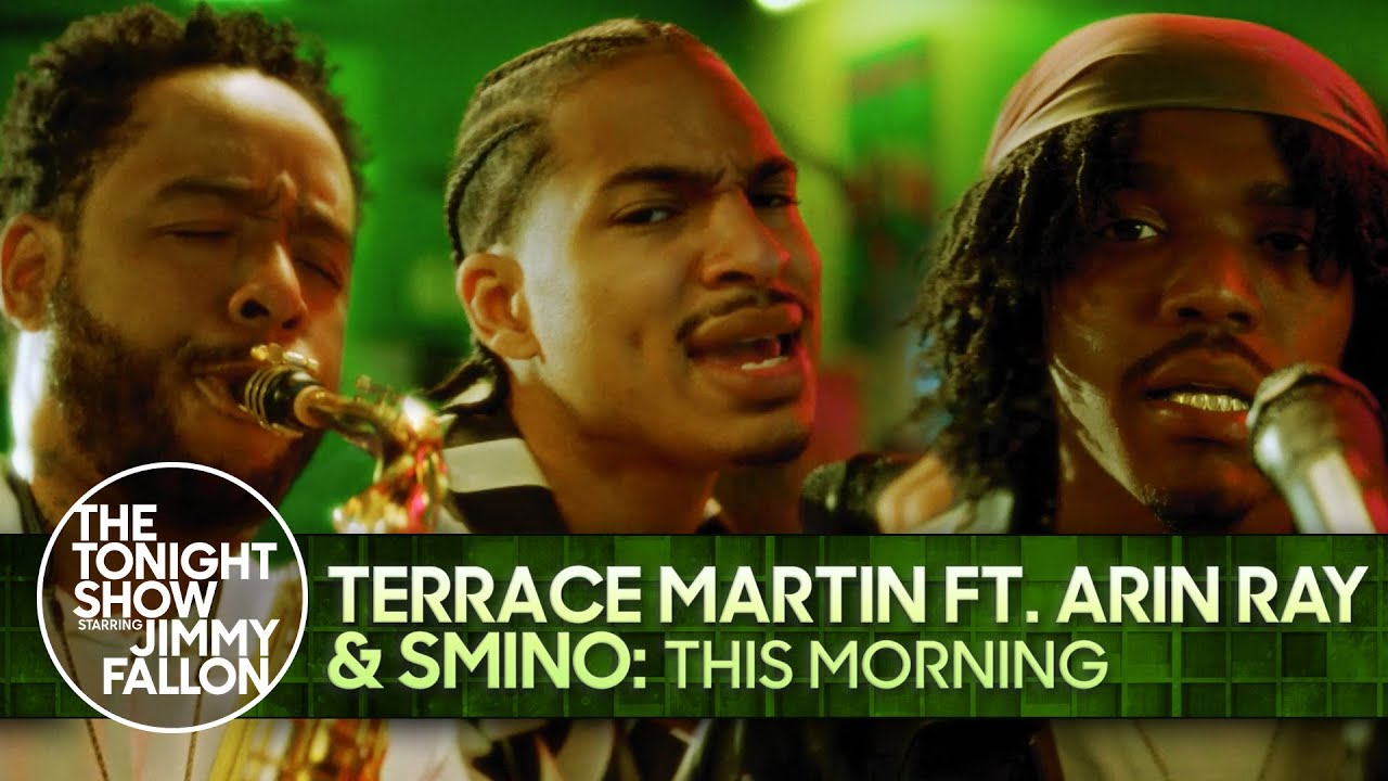 image 0 Terrace Martin Ft. Arin Ray & Smino: This Morning : The Tonight Show Starring Jimmy Fallon