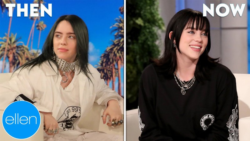 Then And Now: Billie Eilish's First And Last Appearances On The Ellen Show