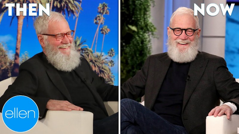 Then And Now: David Letterman's First And Last Appearances On 'the Ellen Show'