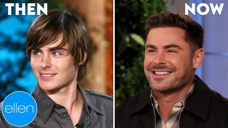 Then And Now: Zac Efron's First And Last Appearances On 'the Ellen Show'