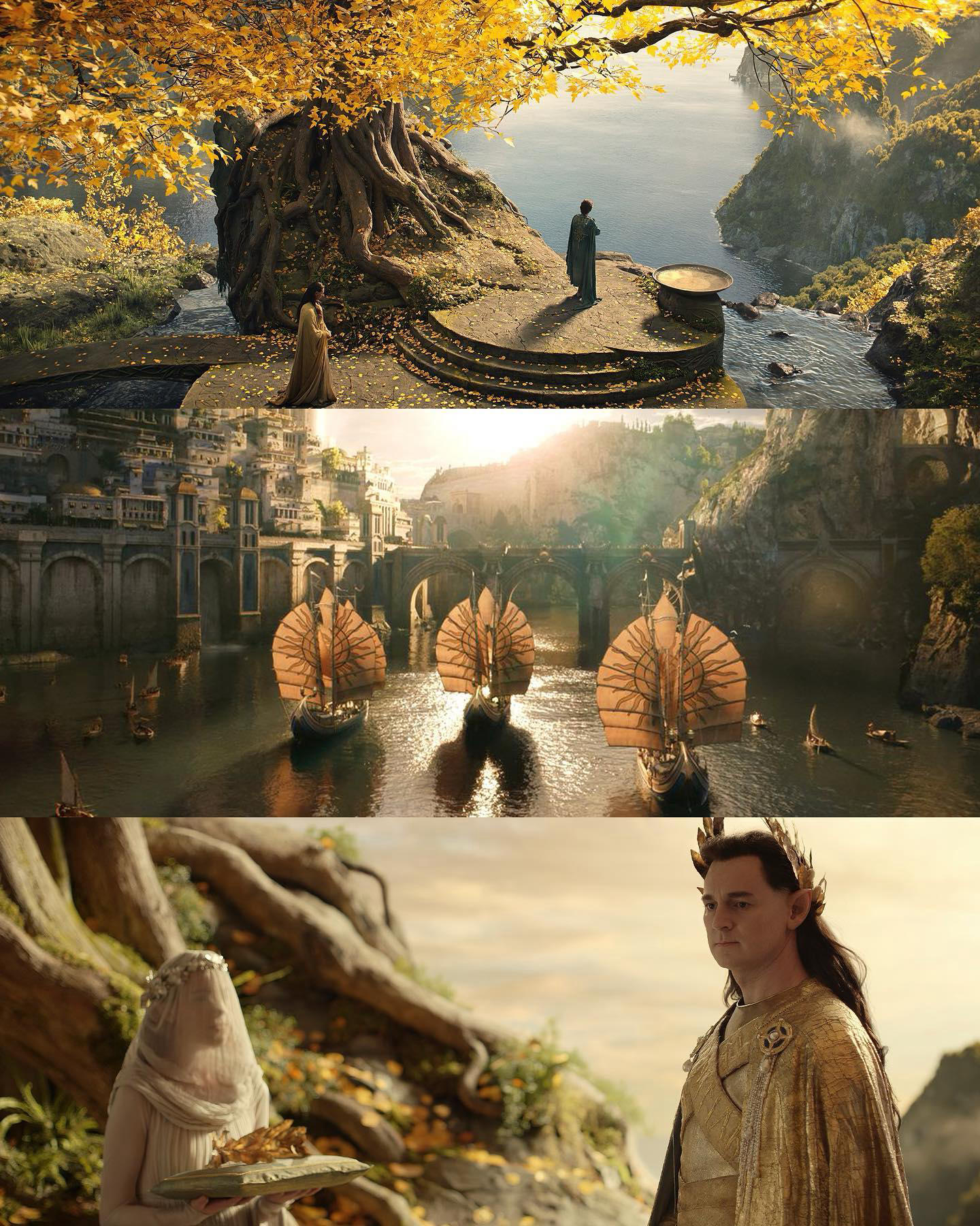 #TheRingsOfPower production designer Ramsey Avery was challenged to create a Middle-earth that felt