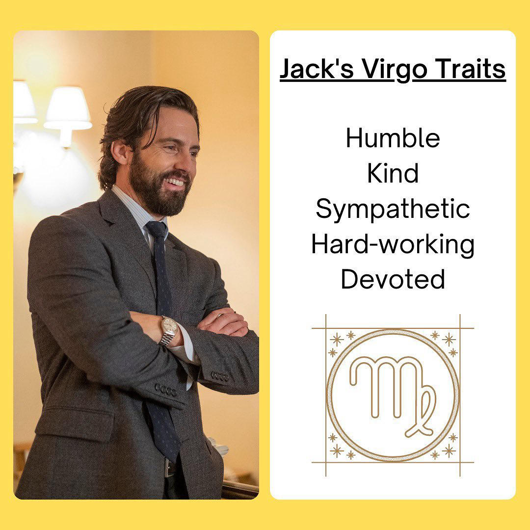 image  1 This Is Us - The Big Three + Jack ALL being Virgos makes so much sense