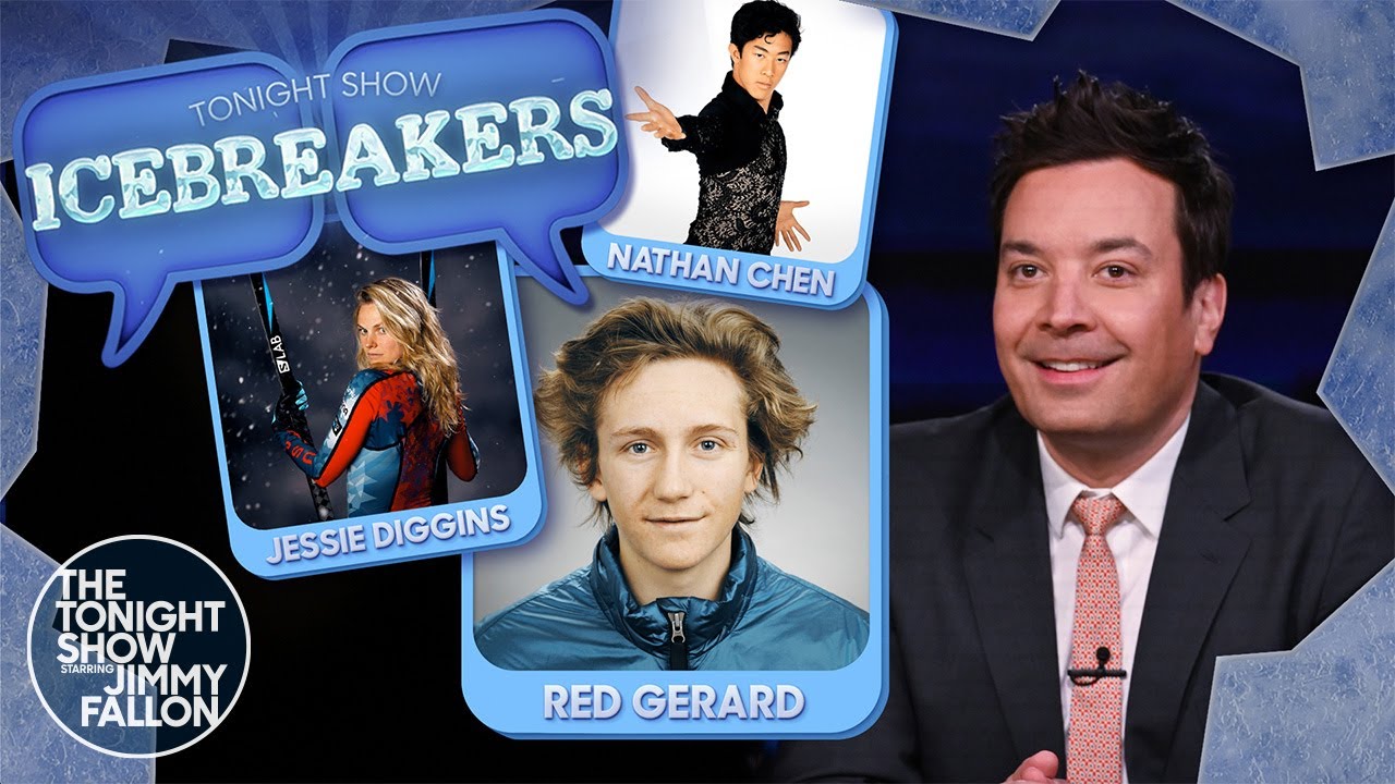 image 0 Tonight Show Icebreakers: Winter Olympics Edition : The Tonight Show Starring Jimmy Fallon