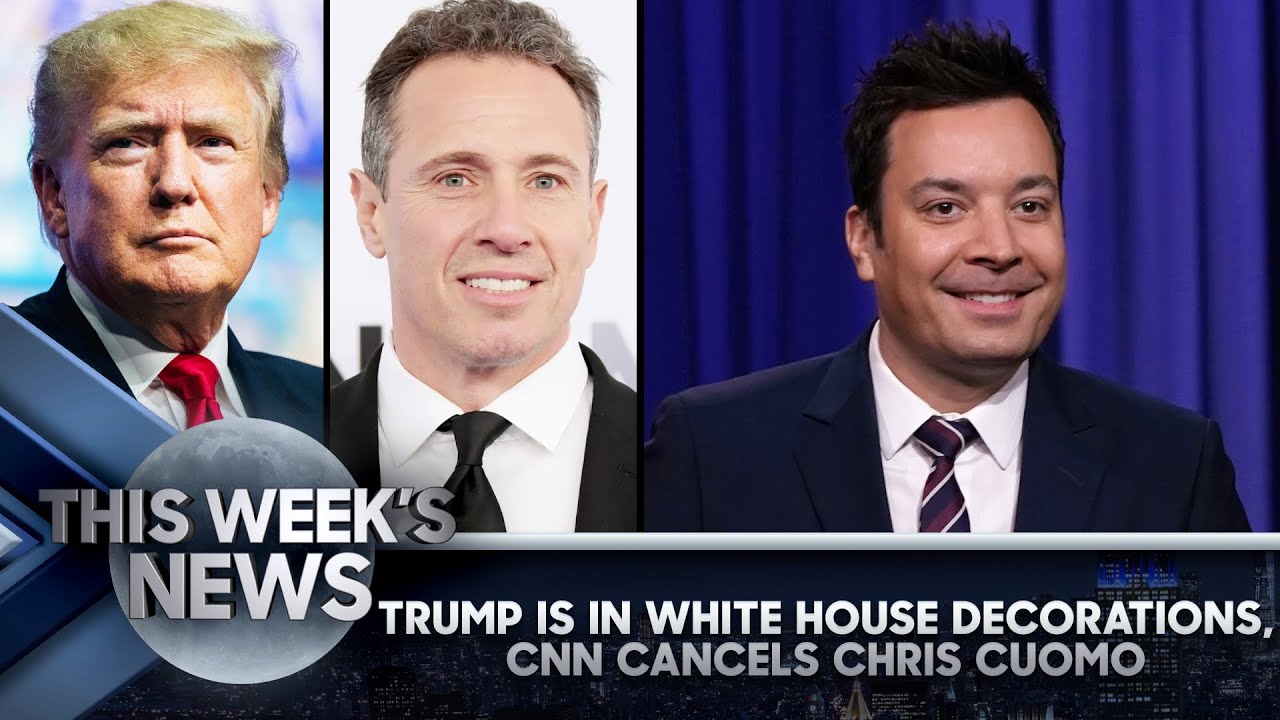 image 0 Trump Is In White House Decorations Cnn Cancels Chris Cuomo: This Week's News : The Tonight Show