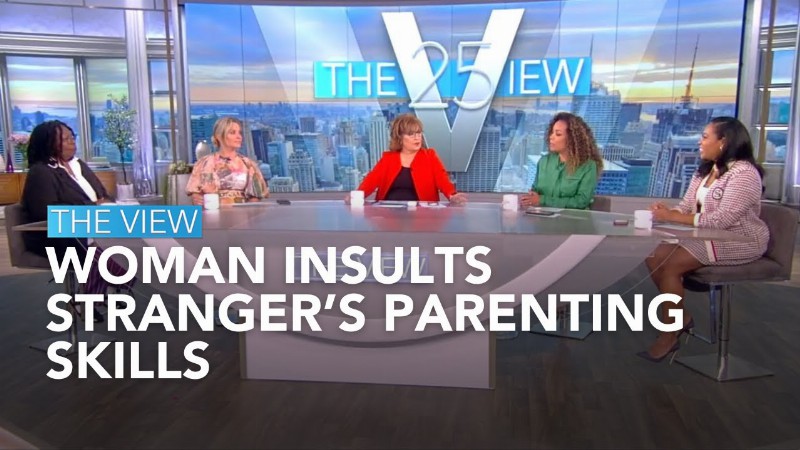 Woman Insults Stranger’s Parenting Skills : The View