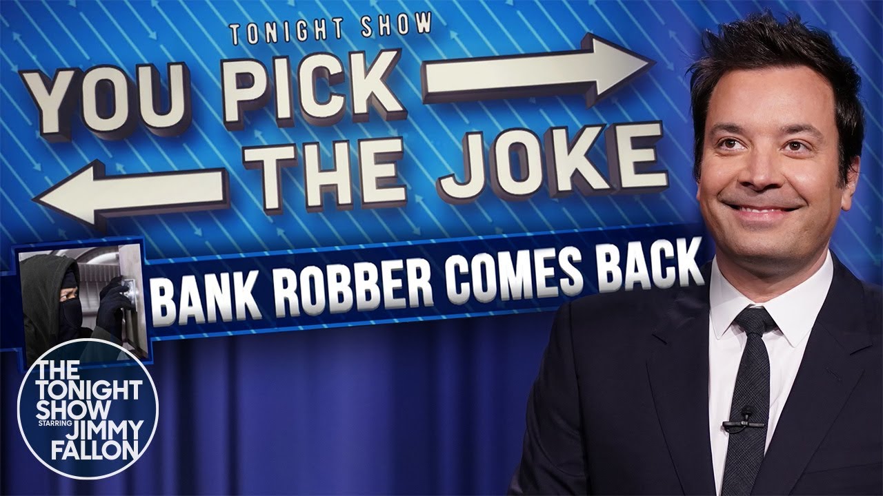 image 0 You Pick The Joke: Facebook Meth Bank Robber Returns : The Tonight Show Starring Jimmy Fallon