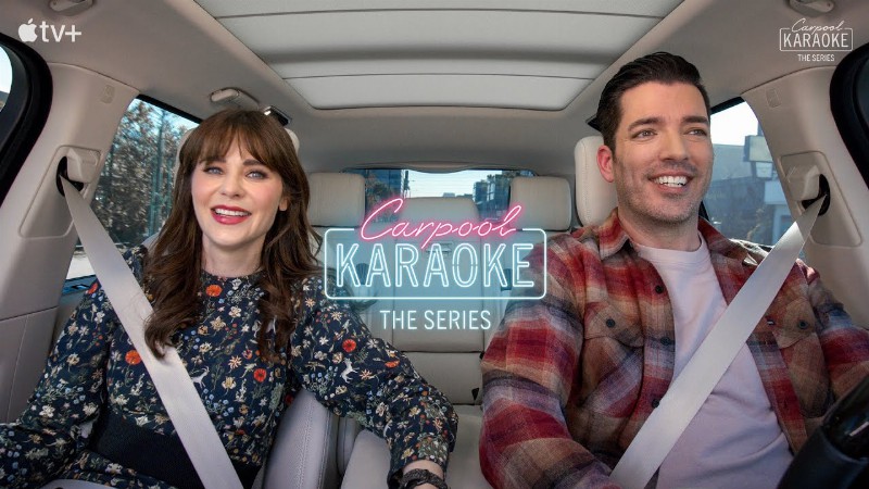 Zooey Deschanel & Jonathan Scott - Carpool Karaoke: The Series — Appletv+ Preview